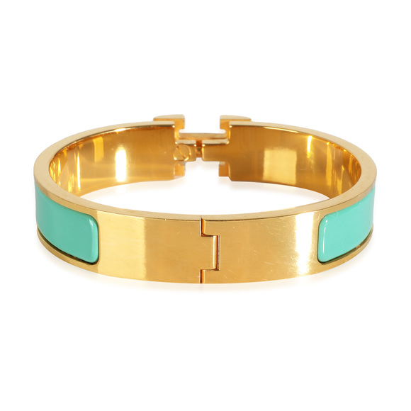 HERMES Clic H Bracelet in Gold Plated - Picture 3 of 7